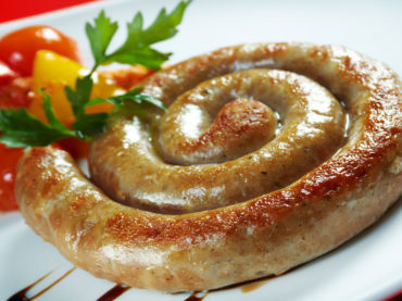 Turkey sausage with fennel escarole and tomatoes