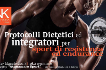 Scheda di registrazione: Protocolli Dietetici e Integratori per Sport di Resistenza ed Endurance (ECM 16 crediti, 16-17 Maggio 2019)