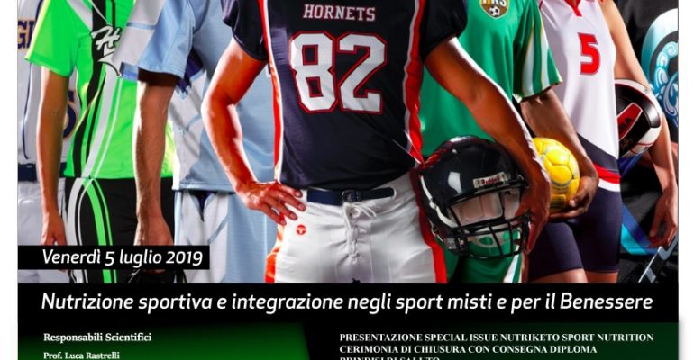 Modulo di iscrizione corso TEAM SPORT  NUTRITION (5 Luglio 2019)