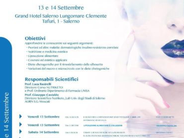 EstetiKa Nutrizione e Dermatologia – 13-14 Settembre 2019 – Gran Hotel Salerno