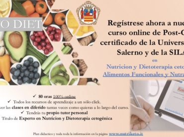 NUTRIKETO: Curso online de Post-Grado:  Nutricion y Dietoterapia Cetogénica: Suplementos y Nutracéuticos